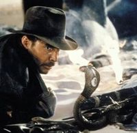 Indiana Jones with snake | Tacky Harper's Cryptic Clues Indiana Jones with snake | Tacky Harper's Cryptic Clues