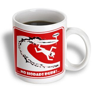 coffee mug reads '...NO HODADS DUDE!..' | Tacky Harper's Cryptic Clues coffee mug reads '...NO HODADS DUDE!..' | Tacky Harper's Cryptic Clues