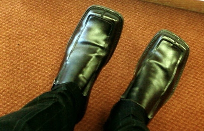 Square toed boots