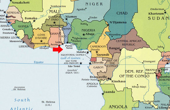 Bight of Benin | Tacky Harper's Cryptic Clues