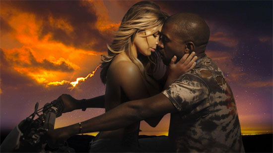Kanye and Kim | Motorcycle Kanye and Kim | Motorcycle
