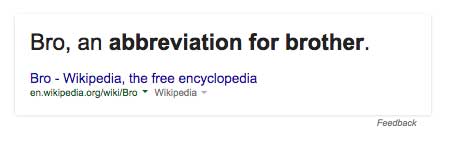Brother abbreviation according to Google | Tacky Harper's Cryptic Clues Brother abbreviation according to Google | Tacky Harper's Cryptic Clues