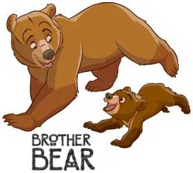 Brother Bear from Disney | Tacky Harper's Cryptic Clues Brother Bear from Disney | Tacky Harper's Cryptic Clues