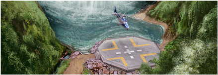Helipad | Jurassic Park | Tacky Harper's Cryptic Clues Helipad | Jurassic Park | Tacky Harper's Cryptic Clues