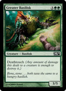 Basilisk | Green Deck | Tacky Harper's Cryptic Clues Basilisk | Green Deck | Tacky Harper's Cryptic Clues
