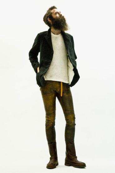 Lumbersexual hipster shows off his boots | Tacky Harper's Cryptic Clues Lumbersexual hipster shows off his boots | Tacky Harper's Cryptic Clues