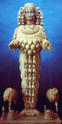 Artemis of Ephesus | the many-breasted | Tacky Harper's Cryptic Clues Artemis of Ephesus | the many-breasted | Tacky Harper's Cryptic Clues
