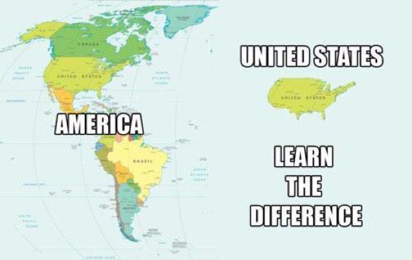 America is not same as the United States | Tacky Harper's Cryptic Clues America is not same as the United States | Tacky Harper's Cryptic Clues