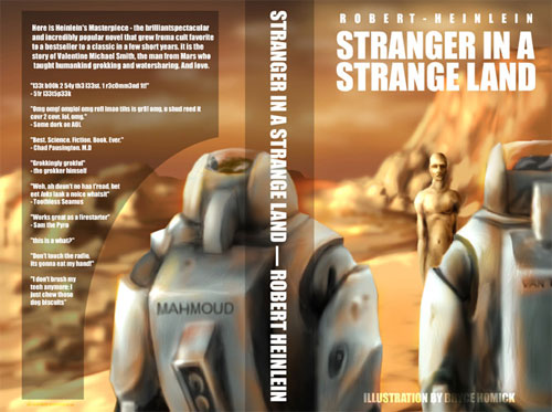 Stranger in a Strange Land book cover | Tacky Harper's Cryptic Clues Stranger in a Strange Land book cover | Tacky Harper's Cryptic Clues
