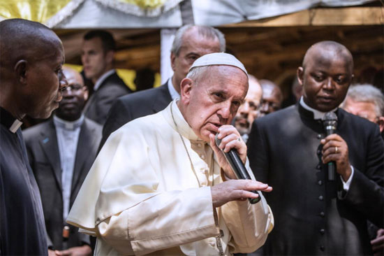 Pope Francis drops his latest mixtape in Bangui, Central African Republic | Tacky Harper's Cryptic Clues Pope Francis drops his latest mixtape in Bangui, Central African Republic | Tacky Harper's Cryptic Clues