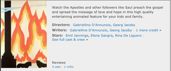 Quo Vadis film | Tacky Harper's Cryptic Clues Quo Vadis film | Tacky Harper's Cryptic Clues