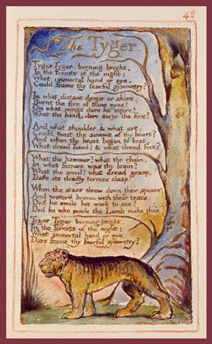 Tyger | William Blake | Tacky Harper's Cryptic Clues Tyger | William Blake | Tacky Harper's Cryptic Clues