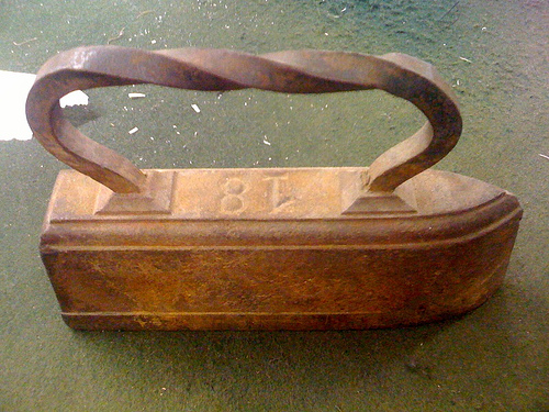 old flat iron | Tacky Harper's Cryptic Clues old flat iron | Tacky Harper's Cryptic Clues