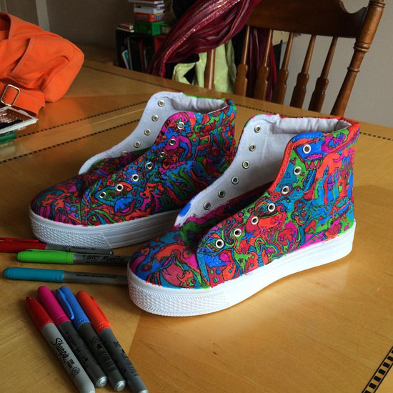 cool shoes | erica dreisbach | Tacky Harper's Cryptic Clues cool shoes | erica dreisbach | Tacky Harper's Cryptic Clues