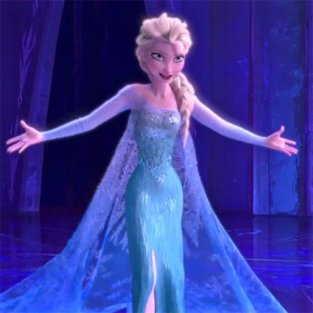 Elsa from Frozen | Tacky Harper's Cryptic Clues Elsa from Frozen | Tacky Harper's Cryptic Clues