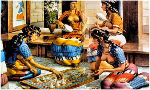 Minoans of Crete | Tacky Harper's Cryptic Clues Minoans of Crete | Tacky Harper's Cryptic Clues