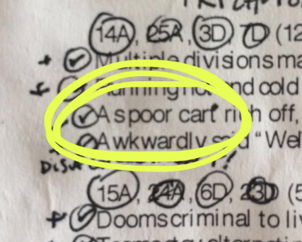 A spoor cart rich off | Tacky Harper's Cryptic Clues kerning: A spoor cart rich off | Tacky Harper's Cryptic Clues