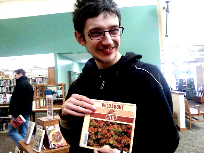 Vlad: wild about chili.