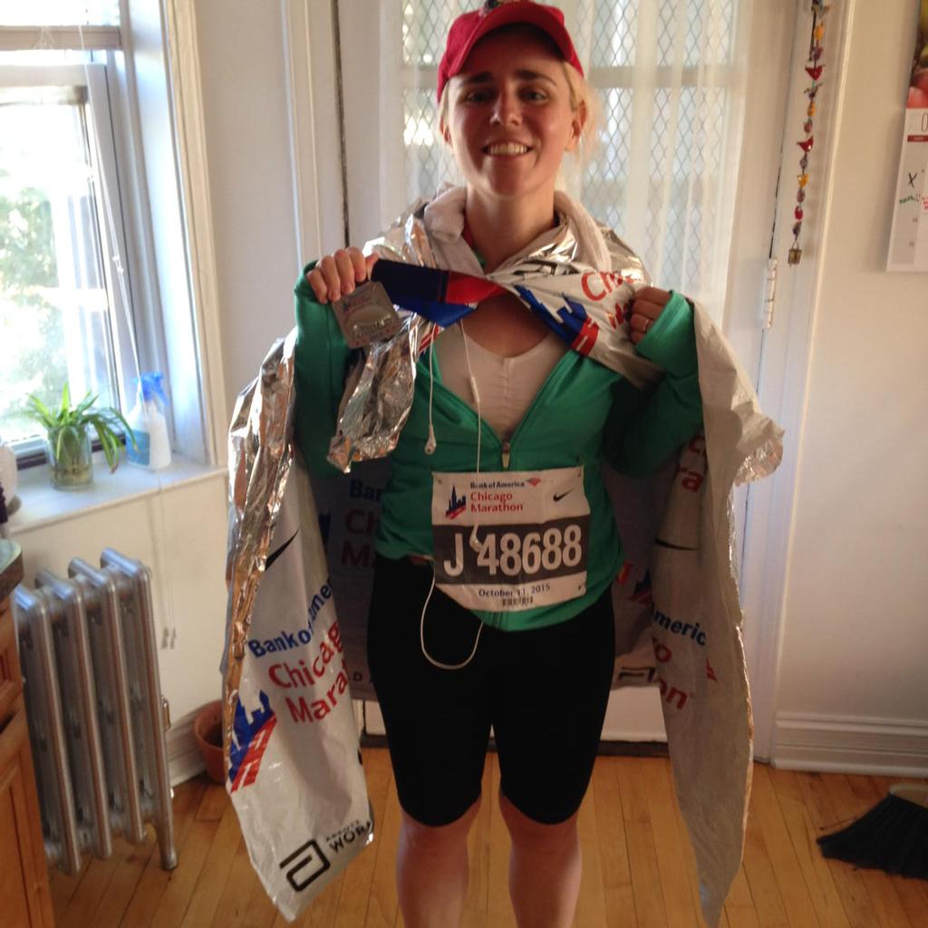 post-marathon chicago 2015